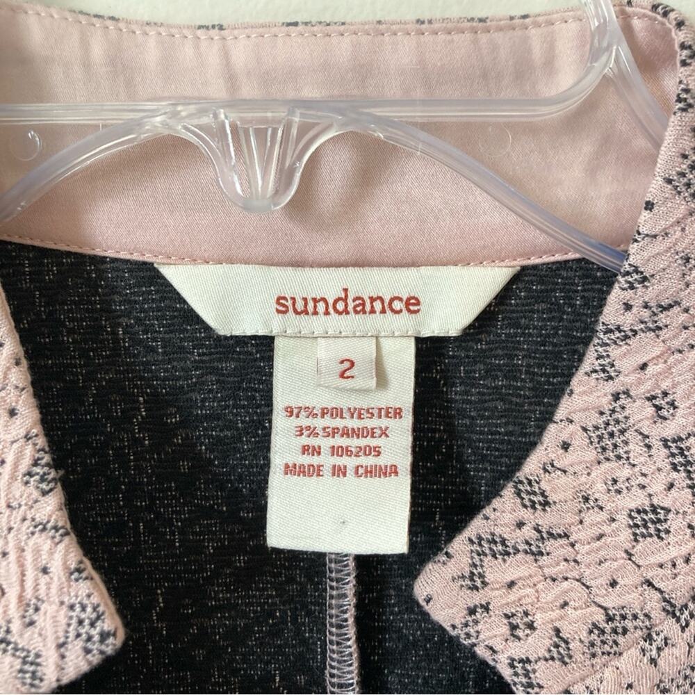 Sundance Catalog Lace Illusion Tux Blazer Jacket Size 2 - Picture 4 of 7
